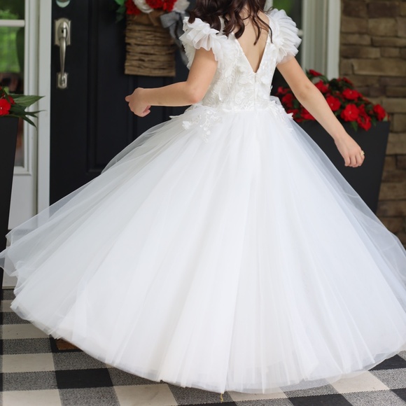 Tether Warm Communion Dress- Vera - Picture 9 of 10